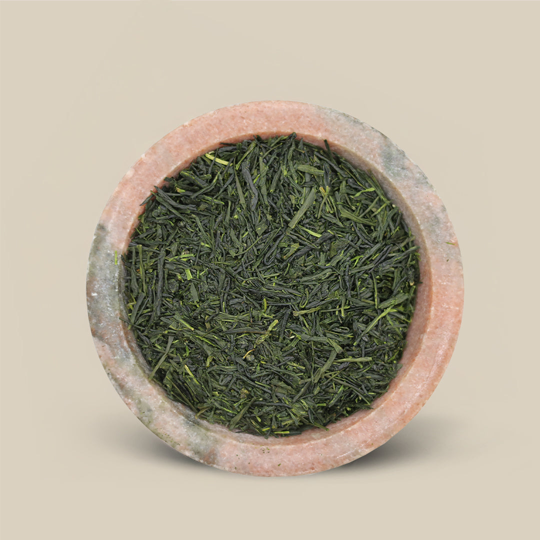Gyokuro, shade-grown Japanese green tea leaf