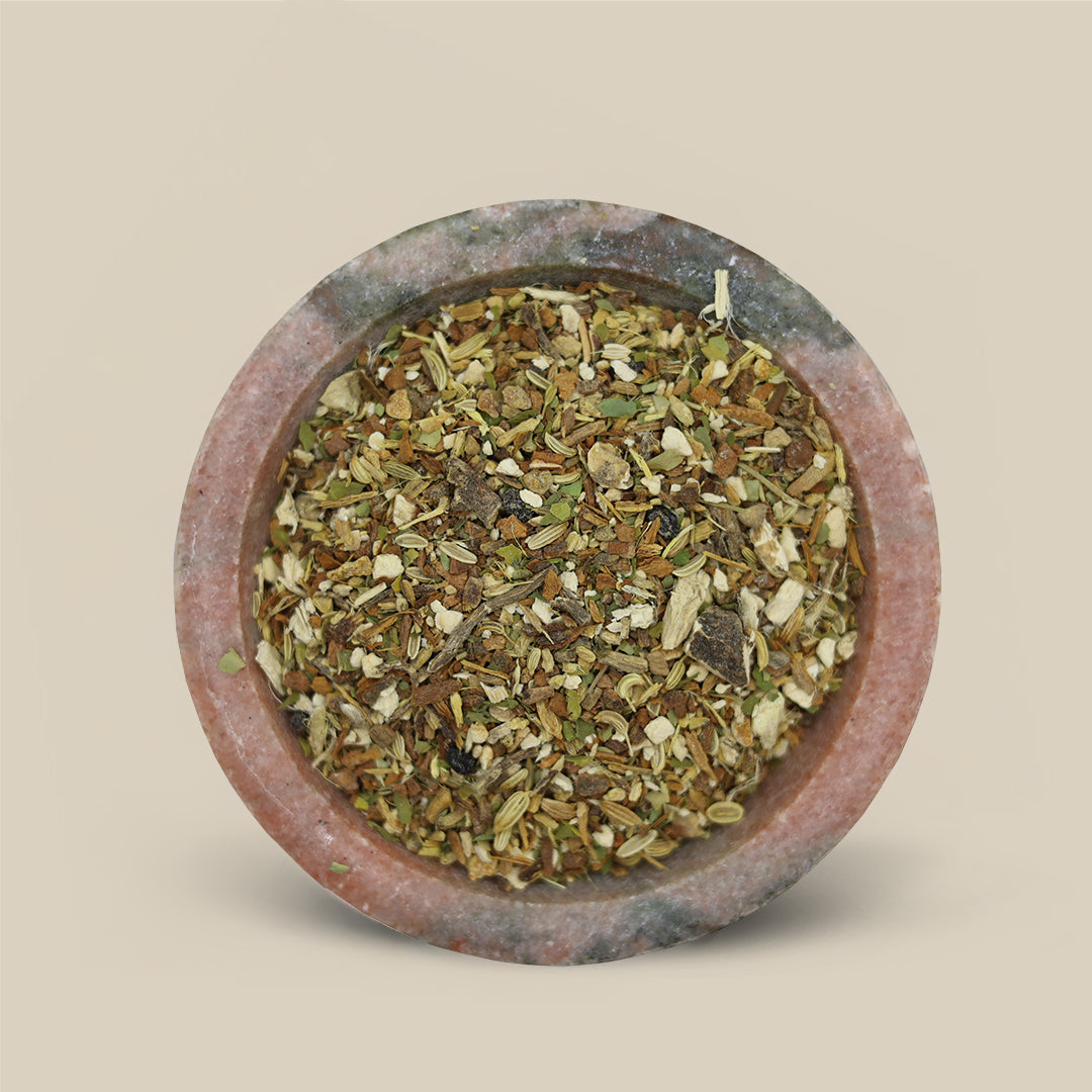 Melody, a soft floral caffeine-free herbal blend