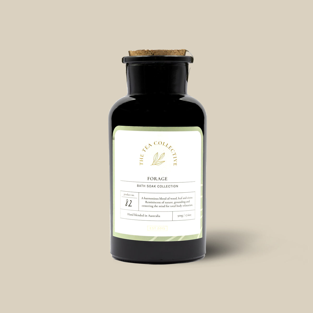 Forage bath soak, a herbal botanical blend