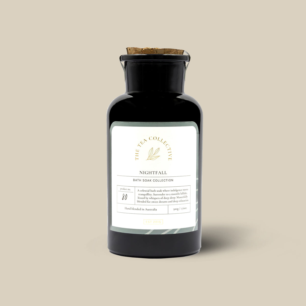 Nightfall bath soak, calming bath salts