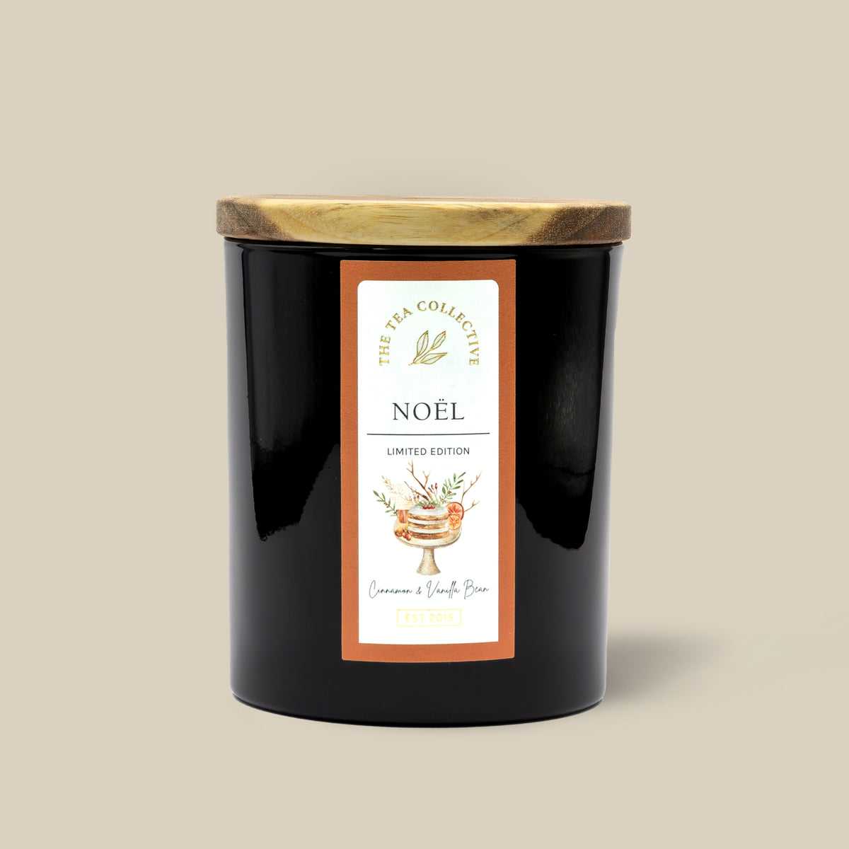 Luxury limited edition Noel candle, cinnamon and vanilla