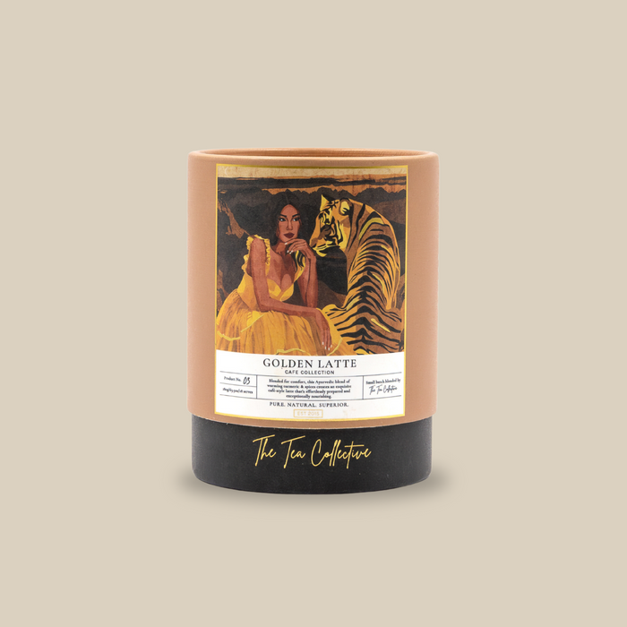 Golden Latte Powder - 180g Boutique Retail Cylinder